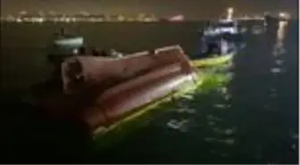 Balıkçı teknesi alabora oldu