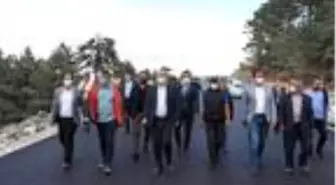 Denizli Kayak Merkezinin yol sorunu sona erdi