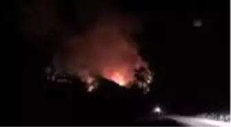Kahramanmaraş'taki orman yangınına müdahale sürüyor