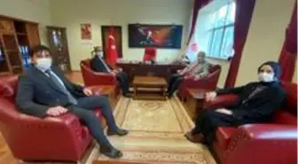 Kaymakam Türköz cumhuriyet savcıları ile bir araya geldi