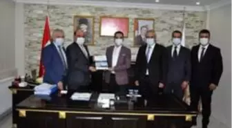 Cizre Kaymakamı ve Belediye Başkan Vekili TISİAD heyeti ile görüştü