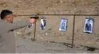 'Sniper gazi', 10 metreden toplu iğneyi vuruyor