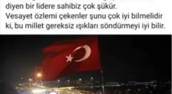 Amasya'dan 'Işıklar Yanıyor' paylaşımına tepki: 'İstifa etmeli'