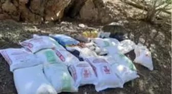 Tunceli'de 5 sığınak imha edildi, 2,5 ton malzeme ele geçirildi