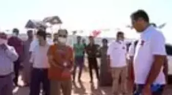 Son dakika haber: Emine Erdoğan'ın İdlibliler için bağışladığı 50 ev teslim edildi