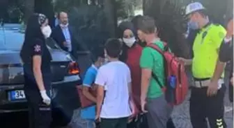 Kağıthane'de 'makas' terörü kazası: 4'ü çocuk 6 yaralı