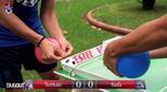 Trabzonsporlu futbolculardan 'Nefes Nefese Futbol'