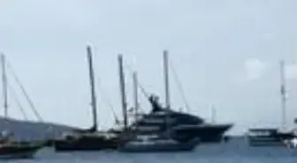 Lüks yat 'Dar' Bodrum'a geldi