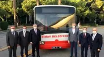 Simav Belediyesi'ne hibe otobüs desteği