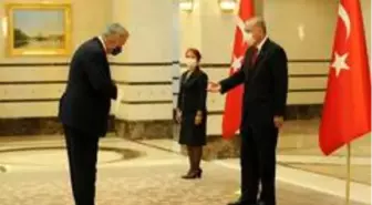 Cumhurbaşkanı Erdoğan, Almanya Büyükelçisini kabul etti