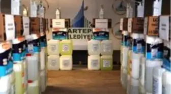 Kartepe'de her okula hijyen seti