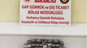 Sınır kapısında bin 160 paket kaçak sigara ele geçirildi