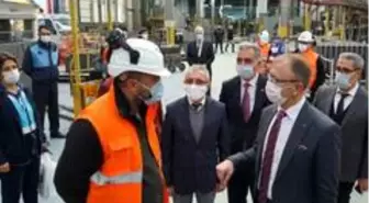 Çorlu'da fabrikalara korona virüs denetimi