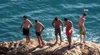 Yağmur ve fırtınaya yerini deniz keyfine bıraktı