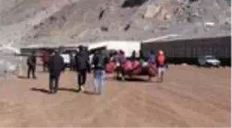 Türkiye Rafting Şampiyonası'na katılacak sporculara malzeme desteği