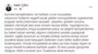 Son dakika haber! Gülşehir Belediye Başkanı Çiftçi, Kovid-19 şüphesiyle kendini karantinaya aldığını açıkladı