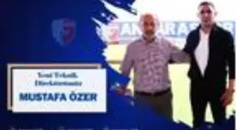 Ankaraspor, teknik direktör Mustafa Özer ile anlaştı