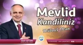 Başkan Öztürk'ten Mevlid Kandili mesajı