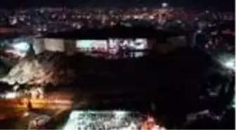 Gaziantep Kalesi'nde ışık ve ses gösterisi