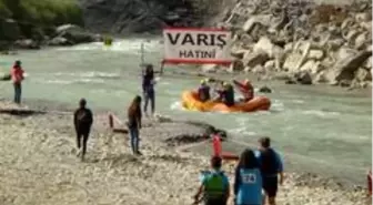 Hakkari'de düzenlenen 'Türkiye Rafting Şampiyonası' sona erdi