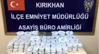 Kırıkhan'da uyuşturucu operasyonu: 3 gözaltı