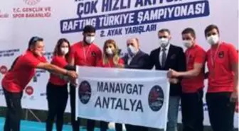 Türkiye Rafting Şampiyonasına Manavgat damgası