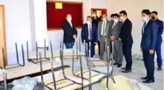 Vali Hüseyin Öner, Okullarda Sürdürülen Güçlendirme ve Yenileme Çalışmalarını Denetledi