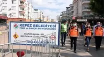 Kafeler Caddesi güzeleşiyor