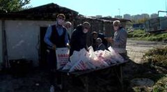 Korona bitsin diye kurban kesip dağıttılar