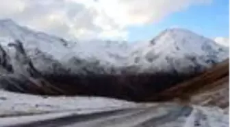 Karadeniz'de mevsimin ilk karı yaylalara yağdı (2)