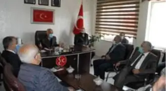 MHP Van İl Başkanlığının yeni yönetimi ilk toplantısını gerçekleştirdi