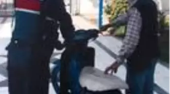 Motosiklet çalan şahıs gözaltına alındı