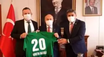 Denizlispor'dan Merkezefendi ve Pamukkale Kaymakamlarına ziyaret