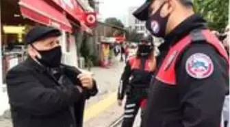 Bursa'da koronavirüs denetimi yapan polis, Suriyeli vatandaşı Arapça uyardı