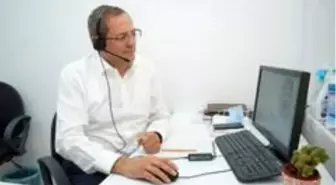 Başkan Ergin telefonda