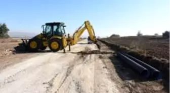 İnönü Yukarı Ilıca 2'nci etabında yol yapım çalışmaları başladı