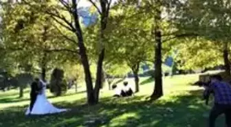 Sonbahar ile birlikte hafta sonu vatandaşlar parkları doldurdu