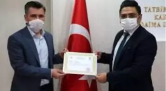 Emniyet personeline Korona virüs ile mücadelede başarı belgesi