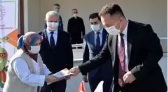 3 bin adet 'Gıdanı Koru' yazılı bez maske dağıtıldı