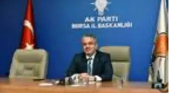 AK Parti Bursa İl Başkanı Salman, kongrede aday olmayacağını açıkladı