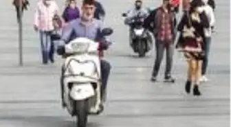 Çağlayan Meydanı'nda motosiklet işgaline vatandaşlardan tepki