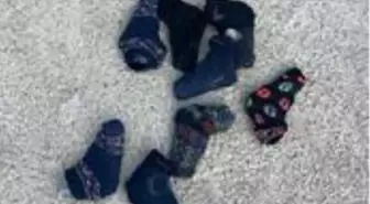 Çorap içerisinde silah sevkıyatına darbe