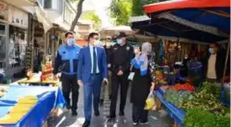 Kaymakam Ünsal'dan Covid-19 denetimi
