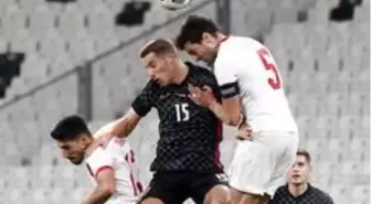 Türkiye hazırlık maçında Hırvatistan ile 3-3 berabere kaldı