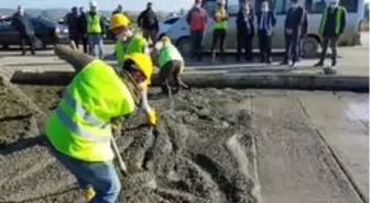 Vali Tutulmaz, Havaalanı ve pist çalışmalarına incelemede bulundu