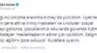 Bakan Selçuk: Salgının yükselişi, eğitimi zora sokuyor