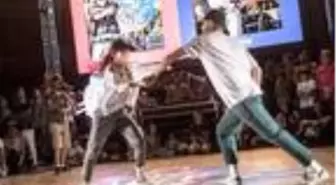 Genç yarışmacılara dansçılardan motivasyon