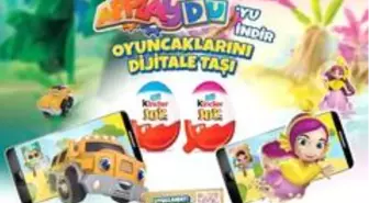 Kinder Joy, APPLAYDU Uygulaması ile 'Oyuncakları Dijitale Taşıyor'