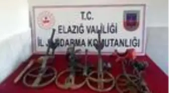 Son dakika! Elazığ'da kaçak kazıya 4 gözaltı