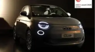 2020 Red Dot Tasarım Ödülü Elektrikli Fiat 500'ün